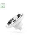 GU10 10W dæmpbar LED spot - AR111, hvid, 20° spredning