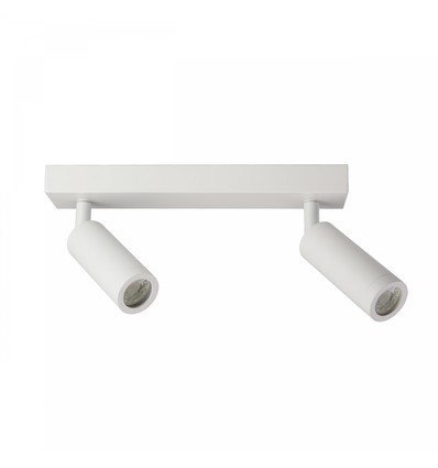 Madara Slim MR11 - 2x230V, IP20, 260x54x160, Blanc, Mobile, Sans Source Lumineuse