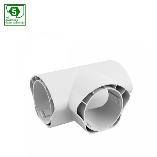 Limea Vario T-connector voor waterdichte armaturen - Wit, 5 jaar garantie, 120x60x70 mm