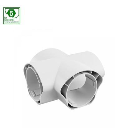 LIMEA VARIO X raccord pour pièces humides - Blanc, IP65, 120x120x70 mm, pour usage intérieur et extérieur