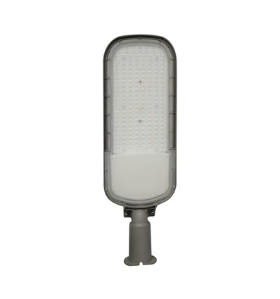 150W skumrings LED gatelys - Skumringssensor, Ø60 mm, grå, IP65, IK09, 230V
