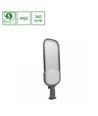 200W schemering LED straatlamp - Schemeringssensor, Ø60 mm, grijs, IP65, IK09, 230V