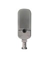 Lampe de rue LED crépusculaire 200W - Capteur crépusculaire, Ø60 mm, gris, IP65, IK09, 230V