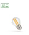 E27 5,5W LED kogellamp filament - G45, 700lm, 4000K, 300° stralingshoek, vervangt 55W