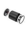 Loftlampe AR111, GU10 - IP65, sort, aluminium, påbygning, uden lyskilde