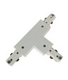 LEDlife T-koppling för skenspotlights - Vit, 1-fas, 1F3W