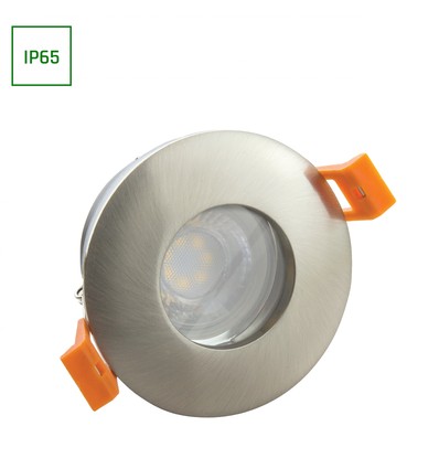 Spot encastrable FIALE IV GU10 - IP65 salle de bain, blanc, sans source lumineuse