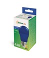 E27 4,9W Blauwe LED-lamp - A50, mat