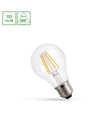 E27 4W LED A60 Filament - Blanc chaud, Clair
