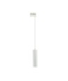 Suspension pour rail triphasé MADARA MINI II - Blanc, GU10, Ø5,5cm, sans source lumineuse
