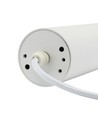 Madara GU10 pendel med ring - Hvid, 1m ledning, Ø55x200mm, IP20, uden lyskilde