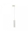 Suspension GU10 triphasée - Blanc, IP20, source lumineuse non incluse