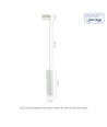 Suspension GU10 triphasée - Blanc, IP20, source lumineuse non incluse