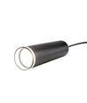 MADARA MINI RING GU10 SUSPENDED FOR TRACK 3F 230V IP25 FI55*200MM BLACK