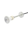 MADARA MINI RING GU10 SUSPENDED FOR TRACK 3F 230V IP25 FI55*200MM BLACK