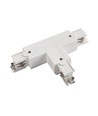 Connecteur en T pour rail 3 phases - T2, gauche, blanc, Spectrum
