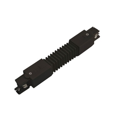 Connecteur flexible pour rails 3 phases - Noir, Spectrum