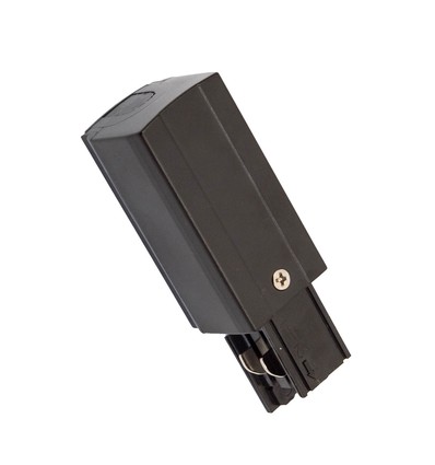 Connexion pour rail 3 phases - Gauche, Noir, Spectrum