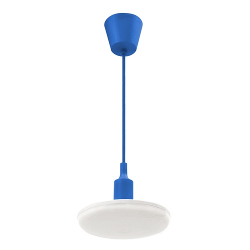 Ampoule LED 18W ALBENE ECO - 1400lm, IP20, blanc chaud, blanc avec câble bleu