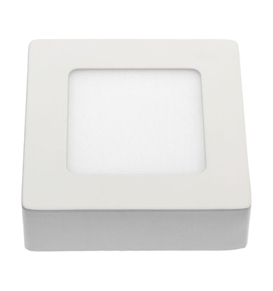 Panneau LED en saillie 6W 12x12cm - 3000K (Blanc chaud)