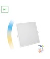 Algine 22W Smart CCT+Dalle LED encastrable dimmable - Carré, Wi-Fi
