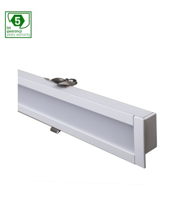 117cm 36W ALL-DAY LED armatuur - 3200lm, 4000K, zilver, IP20, 5 jaar garantie