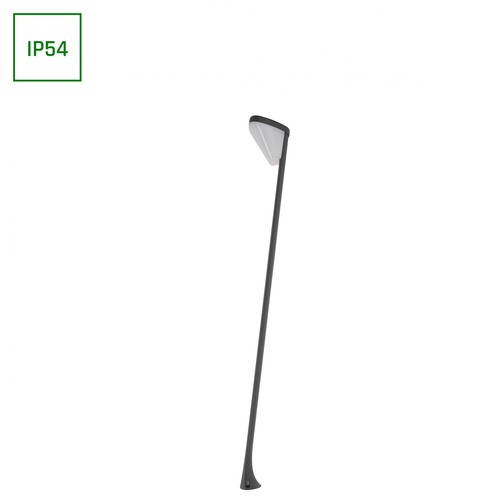 Luminaire de jardin LED 7W AQUATIQUE - IP54, blanc chaud, incliné, source lumineuse incluse