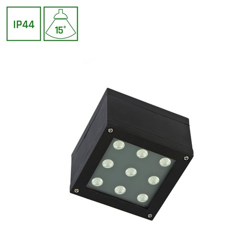 Spot encastrable LED 9W - 3000K (Blanc chaud), IP44