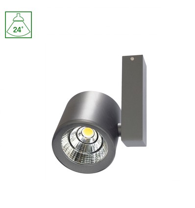 16W LED plafondlamp - Zilver, incl. lichtbron