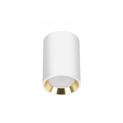 CHLOE Mini P20 Rond - Behuizing wit, Ring goud, Rand wit, Zonder lichtbron