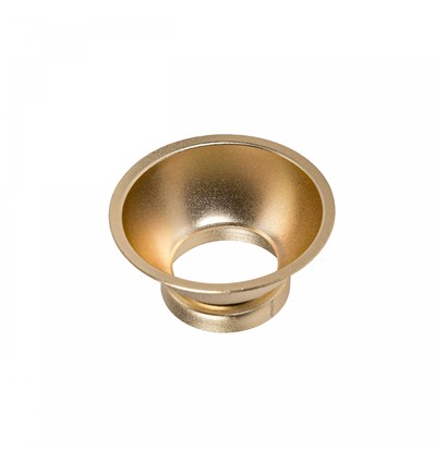 Guld reflektor för Elemento - Rund, Ø9,1cm, IP20, passar Chloe Elemento serien