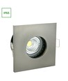 Fiale IV GU10 - Vierkant, Zilver, IP65, Zonder Lichtbron