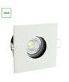 Fiale IV GU10 - Vierkant, wit, IP65, zonder lichtbron