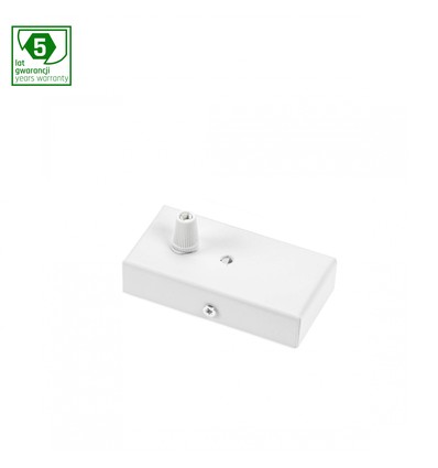 Luminaire blanc en acier - IP20, garantie 5 ans