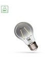E27 2,5W LED lamp - A60, Modernshine, zwart effect, 150lm, 270°