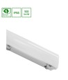 Réglette LED Limea 60cm 24W - IP65, 2400lm, 4000K, diffuseur transparent, garage/atelier