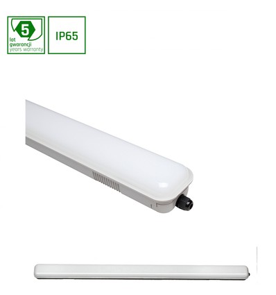 18W LED plafondlamp - Witte rand, 4000K, binnenshuis