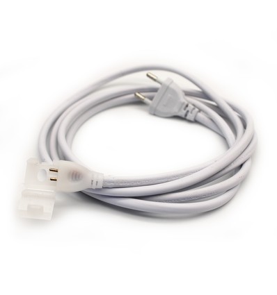 2m Stekker voor 230V LED-strip (Type X-2) - Inclusief einddop, 230V