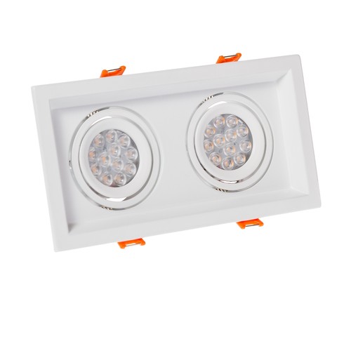 MDD Mini Due GU10 x 2 wit, zonder lichtbron