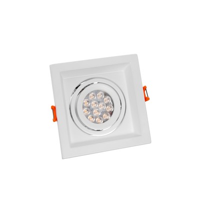 Spot encastrable GU10 MDD MINI - Rond, blanc, sans source lumineuse