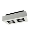 Applique murale GU10 avec éclairage haut/bas - IP44 extérieur, noir, sans source lumineuse