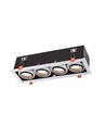 GU10 Wand/plafond spot - Wit, zonder lichtbron