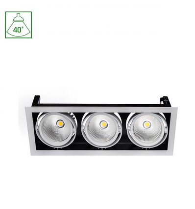 81W LED lyskaster - IP65, 230V, utendørs