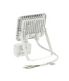 20W projektør med sensor - IP44, Varm hvid, hvid, med sensor