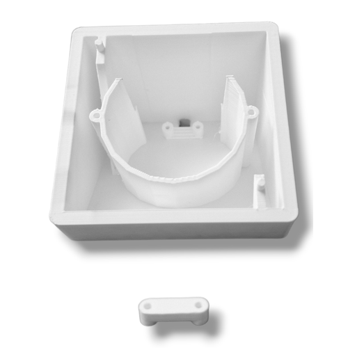 Shelly Wall Display Tafellamp - 35 graden, Wit