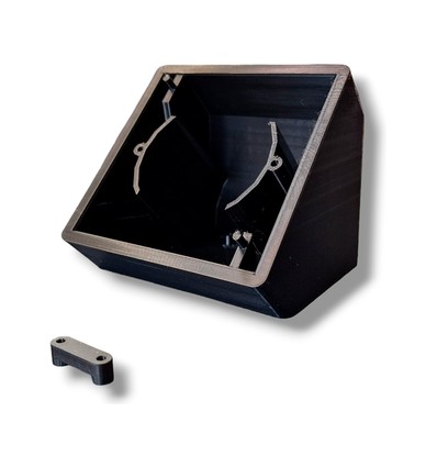 Shelly Wall Display tafelstandaard - 45 graden - Zwart