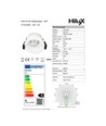 6W HiluX D7 Gen2 dimmable RA95 - Extérieur, 420lm, 70lm/w, 2700K, Blanc