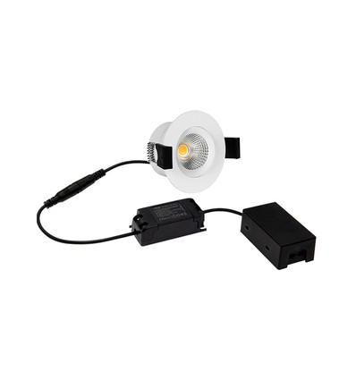 D3 Tilt360 Full Spectrum LED downlight RA97 - 3000K, Hvit