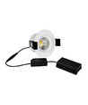Spot LED encastrable D8 Tilt360 Full Spectrum RA97 - 2700K, Blanc