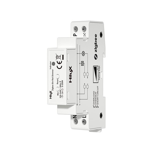 Variateur d'intensité HiluX Zigbee sur rail DIN - 250W